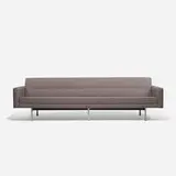 sofa, model 5688U by George Nelson & Associates, 1956, upholstery, chrome-plated steel, enameled steel, sold Feb 2016