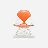 LKR-2 by Charles and Ray Eames, enameled steel, vinyl, sold Feb 2016
