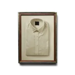 Jefferson Hayman, 'Dress Shirt', 2023, Varnished pigment print; presented in a vintage frame with artist's additions