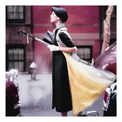 Norman Parkinson, Traffic, Ivy Nicholson in New York (for 'Vogue'), 1957, Chromogenic print