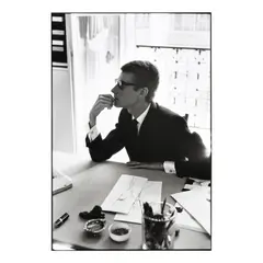 Marc Riboud, Yves Saint Laurent, Paris, 1964, Gelatin silver print