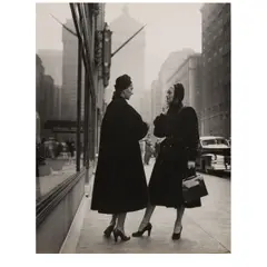 Ronny Jaques, Park Avenue, New York City (for 'Harper's Bazaar'), c. 1948, Gelatin silver print; signed and annotated in ink on the reverse