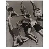 George Hoyningen-Huene, Beach Fashion by Patou, Molyneux and Yrande (with Models including Simone Demaria and Horst) (for 'Vogue'), 1930, Platinum palladium print