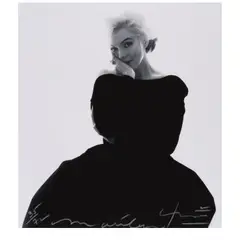Marilyn Monroe in Black Dress (from 'The Last Sitting') by Bert Stern, 1962, Digital inkjet print, sold Feb 2025
