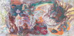 Hann Trier, Archimedes I, 1988, Eitempera auf Leinwand