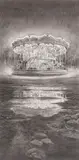 Hans Op de Beeck, Merry-Go-Round, 2010, Aquarell auf Velin