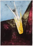 Untitled (from Los Signos Existen portfolio) by Rufino Tamayo, 1974, Color lithograph on Rives paper, sold May 2014