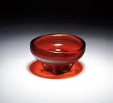 Carlo Scarpa, Bowl, c. 1936, Red corroso glass