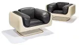 Steelcase, Lounge chairs (2), c. 1970, Steelcase