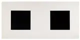 Two Blacks And White by Ellsworth Kelly, 1971-73, Screenprint with embossing on Special Arjomari paper, sold May 2014