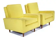 Designer Unknown, Lounge chairs (2), 1954, Knoll Associates