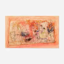 Ralph Rosenborg, Untitled (E-289), 1941, ink and watercolor on paper