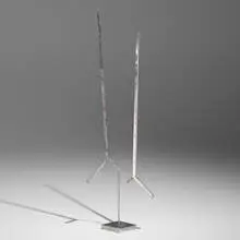 George Rickey, Two Lines Up Excentric, 1977, stainless steel