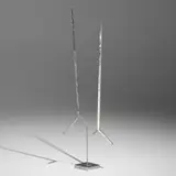 George Rickey, Two Lines Up Excentric, 1977, stainless steel