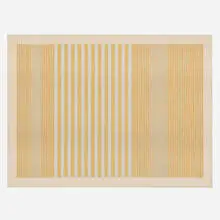 Fugue for Dandelions by Gene Davis, 1976, acrylic on canvas, sold May 2022