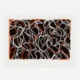 Brice Marden, Richard's Muse, 2001, lithograph in colors on Somerset Satin