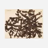 David Smith, Untitled, 1958, ink on paper
