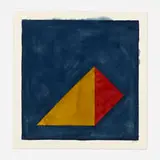 Sol LeWitt, Pyramid, watercolor on paper