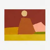 Etel Adnan, Untitled, 2014, oil on canvas