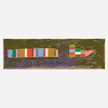 Betty Parsons, Moveable Fence, 1979, oil on canvas