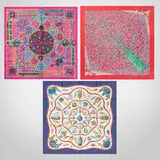 Hermès, Collection of three scarves