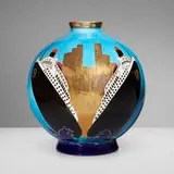 Danillo Curetti for Longwy, New York - New York vase