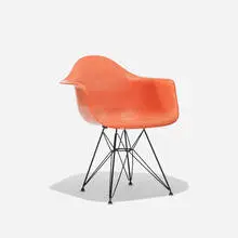 Charles and Ray Eames, DAR, 1951 / 1956, enameled steel, vinyl