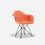 DAR by Charles and Ray Eames, 1951 / 1956, enameled steel, vinyl, sold Feb 2016