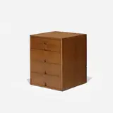 Charles Eames and Eero Saarinen, cabinet from the Organic Design Competition, 1940, Honduran mahogany