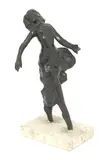 Sydney Harpley, Untitled, on marble base 18cm high including base .