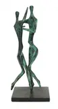 Paul Mount, Untitled, Paul Mount (1922-2009) DANCING FIGURES Bronze with green patina