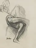 James Butler, Untitled, pencil 43 x 30.5cm