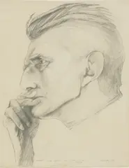 Mario Dubsky, Untitled, pencil 79.5 x 58cm .