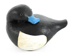 Untitled by Guy Taplin, carved and painted driftwood 11cm wide 8.5cm high ., sold Jun 2020