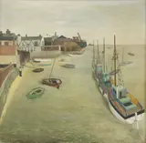 Don Linton, Untitled, oil on board 92 x 92cm .