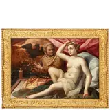 Cornelis van Haarlem, Danae assistita da una fantesca, oil on panel