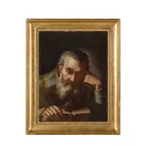 Gaspare Traversi, Santo, oil on canvas