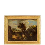 Paesaggio pastorale by Pieter Mulier detto Il Tempesta, oil on canvas, offered Mar 2022