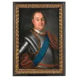 Carlo Magini, Ritratto di uomo in armatura, oil on canvas