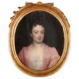 Louis Tocqué, Ritratto di giovane donna, oil on canvas