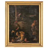 Leandro Bassano, Il ritorno del figliol prodigo, oil on canvas