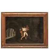 Ninfa e satiri by Moyses van Uyttenbroeck, oil on canvas, offered Mar 2022