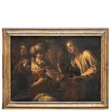 Giuseppe Badaracco, Gesù e la disputa con i dottori, oil on canvas