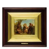 Vincenzo Cabianca, Verona, 1827 ; Roma, 1902 / Stornellata / Firmato Cabianca in basso a sinistra