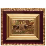 Guglielmo Micheli, Livorno, 1866 ; 1926 / Meriggio / Firmato G Micheli in basso a destra