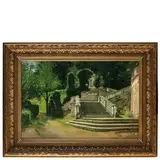 Marco Calderini, Torino, 1850 ; 1941 / L'Edera, Villa della Regina a Torino / Firmato M Calderini in basso a sinistra, oil on canvas