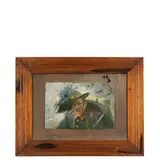 Trento, 1863 ; Milano, 1940 / Avanti Savoia! / Firmato Alcide Davide Campestrini in basso a sinistra by Alcide Davide Campestrini, oil on paper, offered Mar 2022