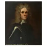 William Aikman, Portrait of Sir Alexander Maxwell, 2nd Bt. of Monreith (1665-1730), half length, in armour, within a painted oval, oil on canvas
