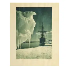 Herbert Ponting, Scott's Last Expedition, The Terra Nova at Ross Island, photograph