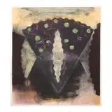 Christopher Brown, Fan, 1988, Monotype in colors on wove paper